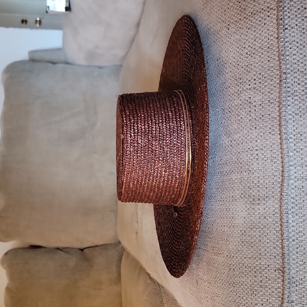 GIGI PIP Brown Straw Hat - Picture 2 of 10